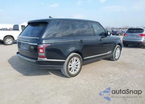 2016 Land Rover Range Rover 3.0L V6 Turbocharged Diesel Td6 из США, поврежденный, VIN SALGR2KF5GA271036